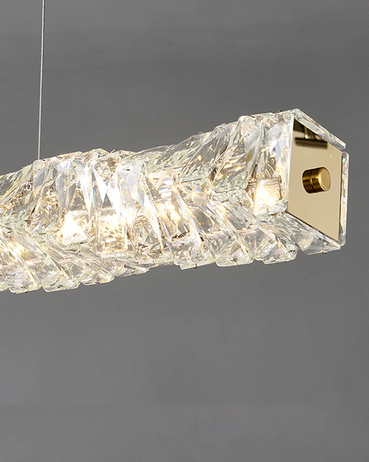 WOMO Twist Linear Crystal Chandelier-WM2193 - Image 31