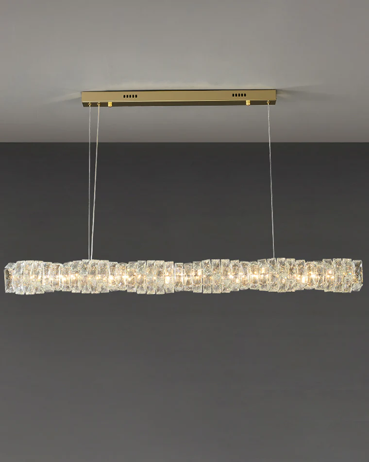 WOMO Twist Linear Crystal Chandelier-WM2193 - Image 35
