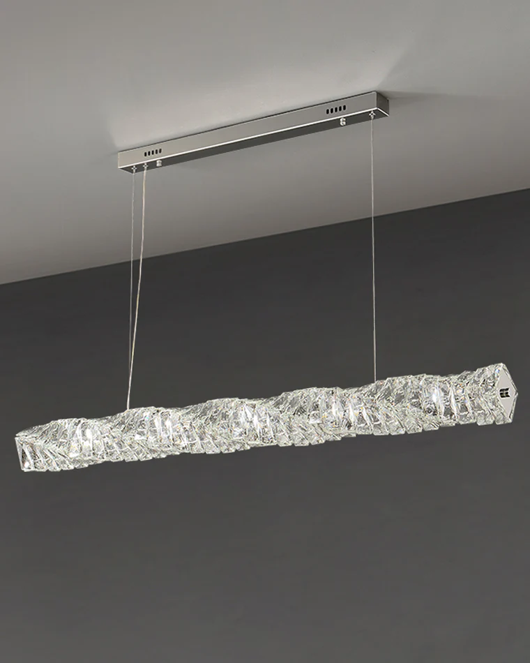 WOMO Twist Linear Crystal Chandelier-WM2193 - Image 37