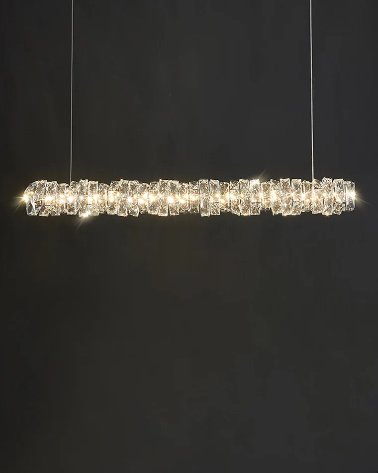 WOMO Twist Linear Crystal Chandelier-WM2193 - Image 39