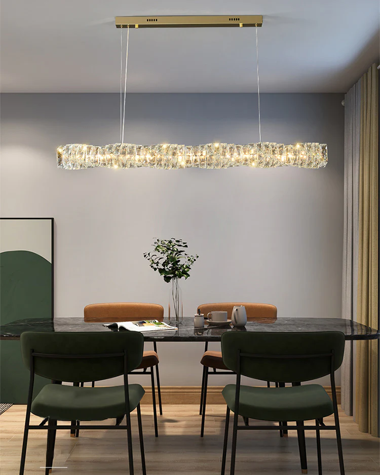 WOMO Twist Linear Crystal Chandelier-WM2193 - Image 41