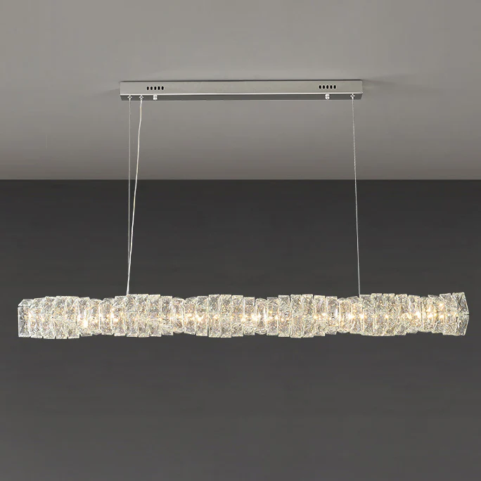WOMO Twist Linear Crystal Chandelier-WM2193 - Image 43