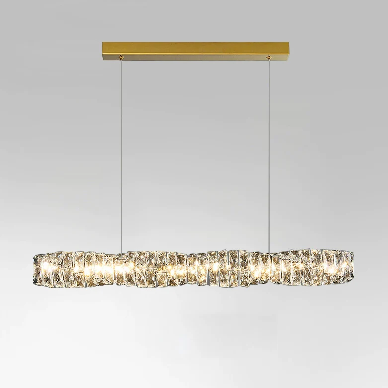 WOMO Twist Linear Crystal Chandelier-WM2193 - Image 44