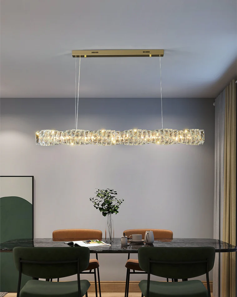 WOMO Twist Linear Crystal Chandelier-WM2193 - Image 5