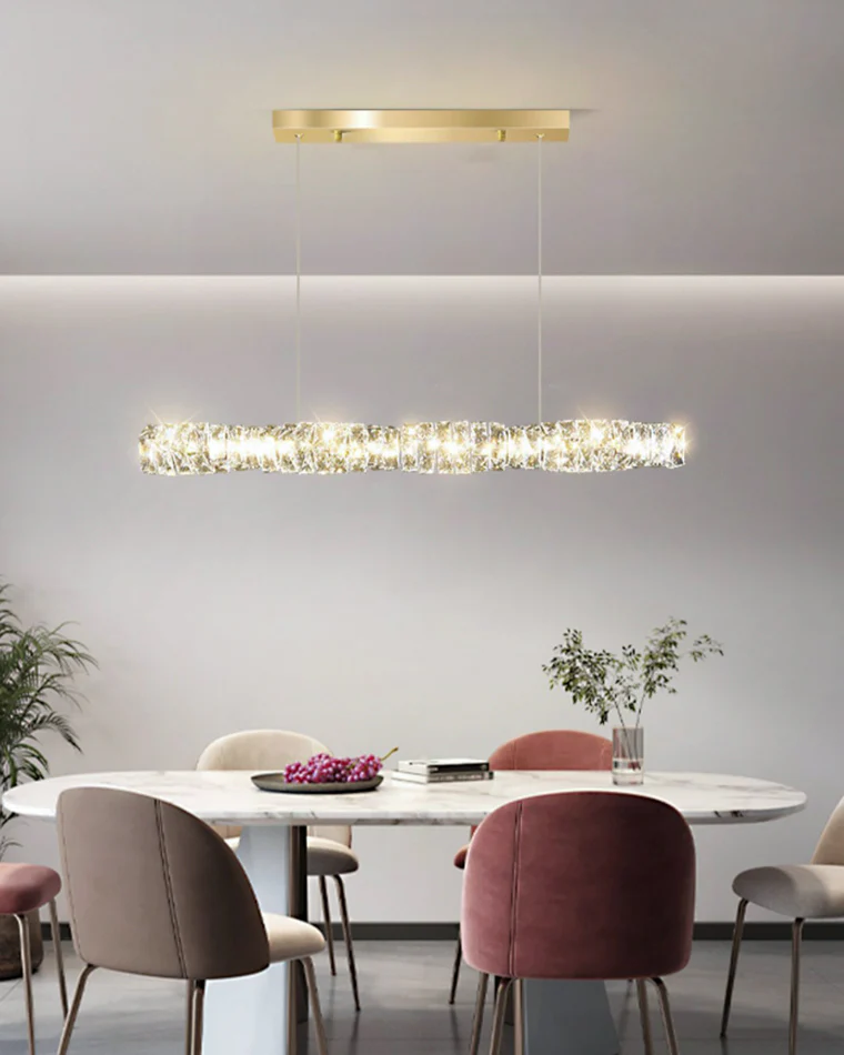 WOMO Twist Linear Crystal Chandelier-WM2193 - Image 7