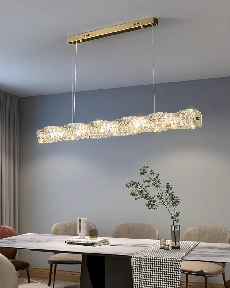 WOMO Twist Linear Crystal Chandelier-WM2193 - Image 8