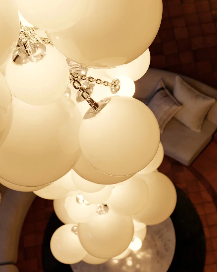 WOMO Long Glass Bubble Chandelier-WM2574 - Image 16