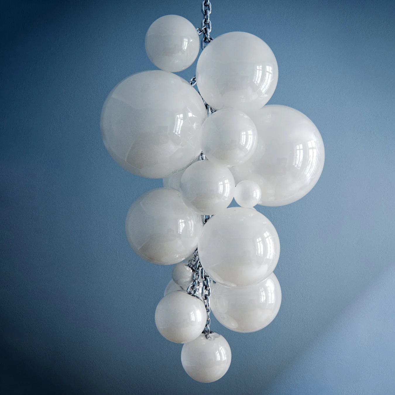WOMO Long Glass Bubble Chandelier-WM2574 - Image 17