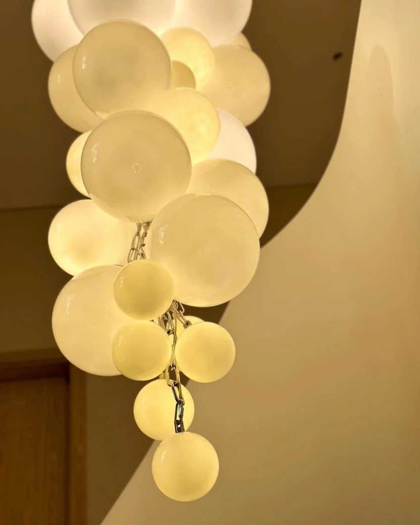 WOMO Long Glass Bubble Chandelier-WM2574 - Image 7