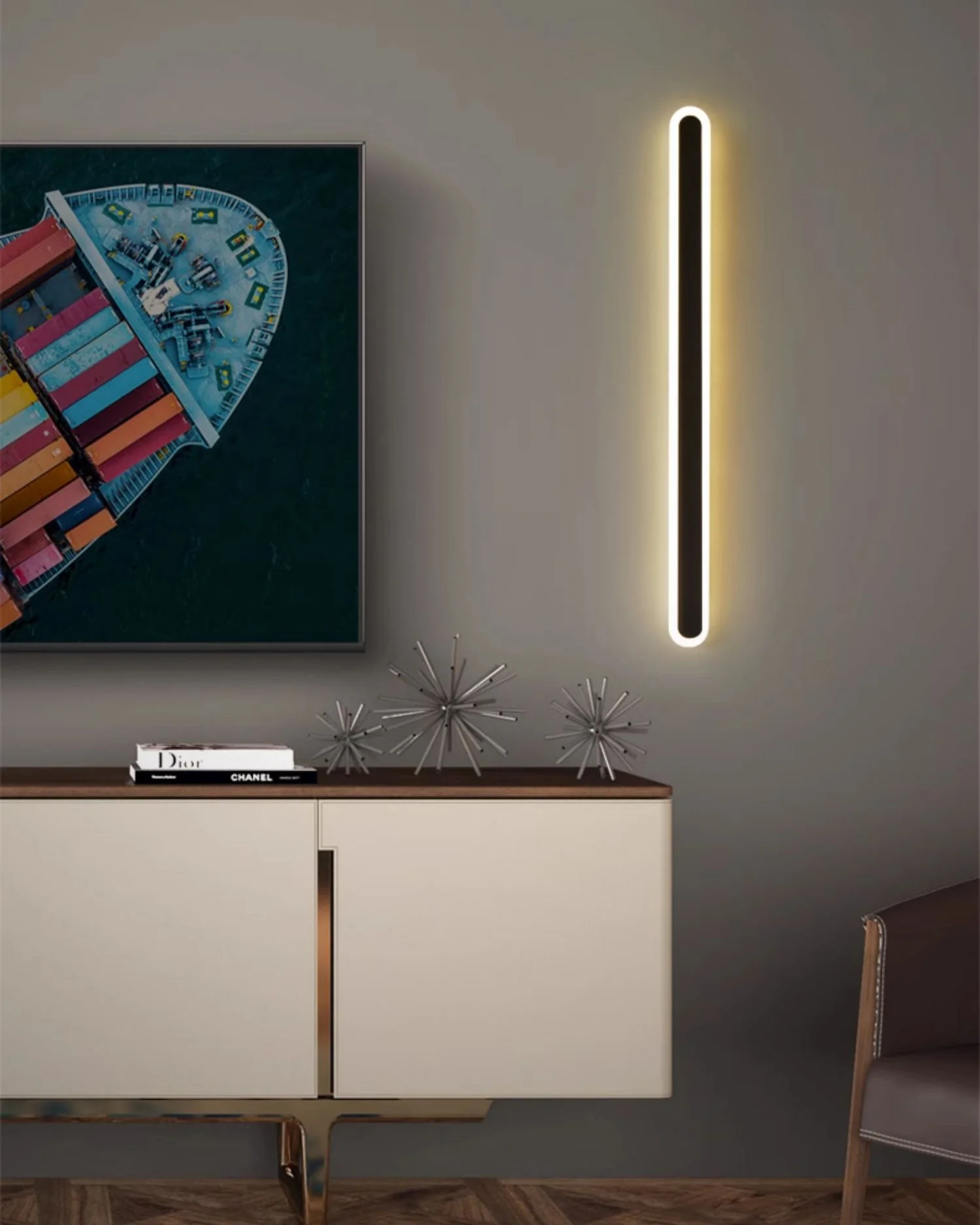 WOMO Long Linear Wall Sconce-WM6104 - Image 6