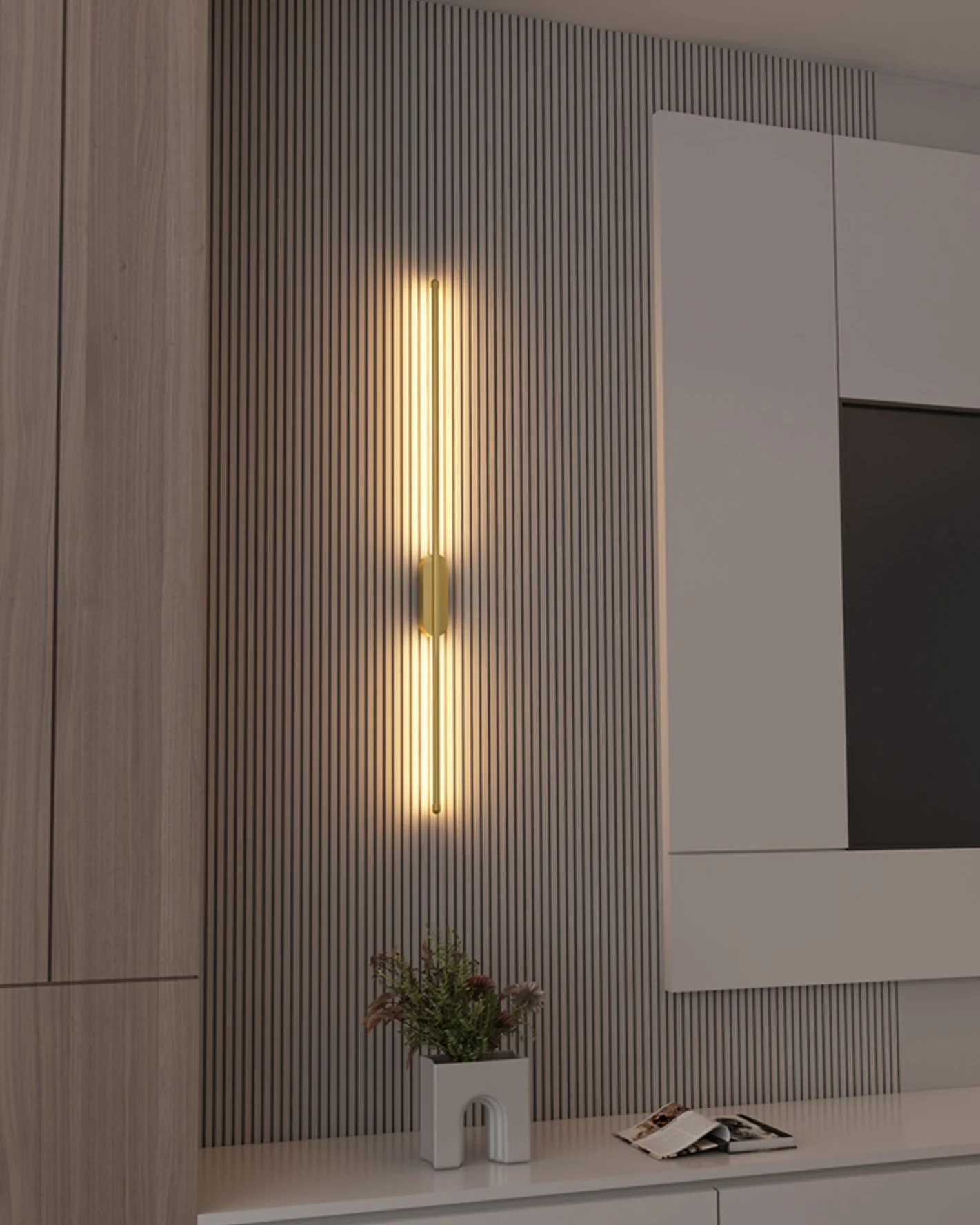 WOMO Long Linear Wall Sconce-WM6131 - Image 16
