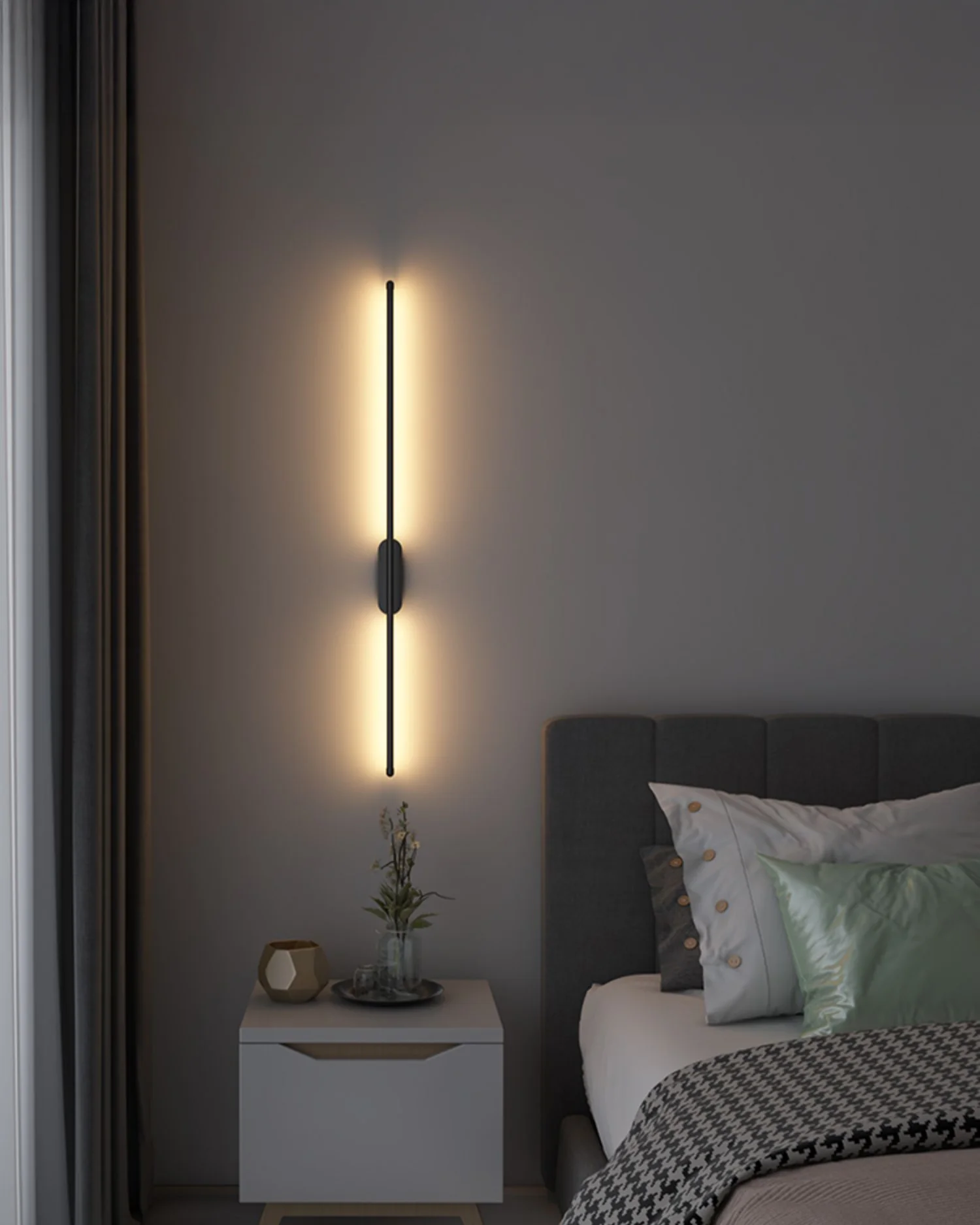 WOMO Long Linear Wall Sconce-WM6131 - Image 3