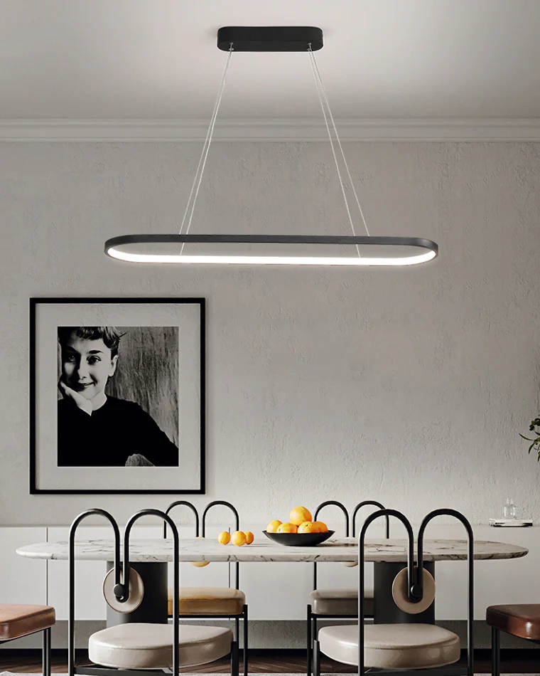 WOMO Long Oval Chandelier-WM2446 - Image 2