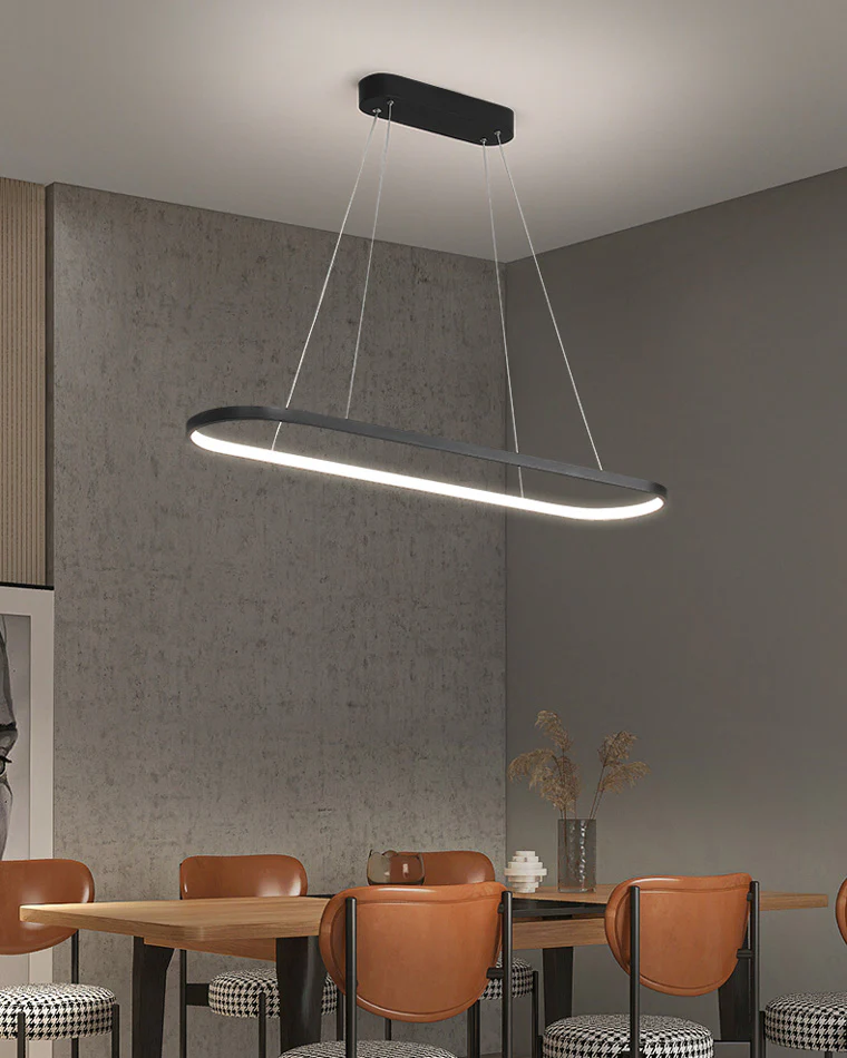 WOMO Long Oval Chandelier-WM2446 - Image 4