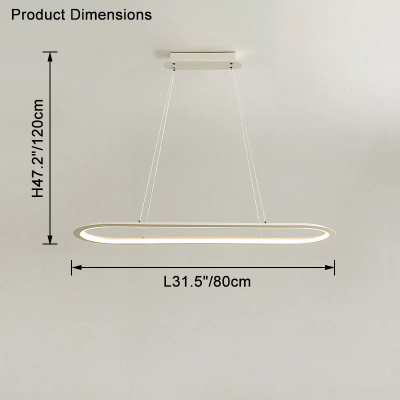 WOMO Long Oval Chandelier-WM2465 - Image 20