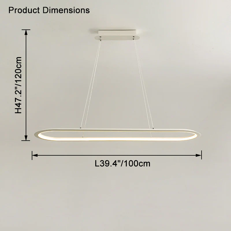 WOMO Long Oval Chandelier-WM2465 - Image 22