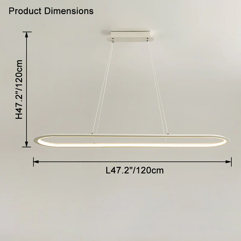 WOMO Long Oval Chandelier-WM2465 - Image 24