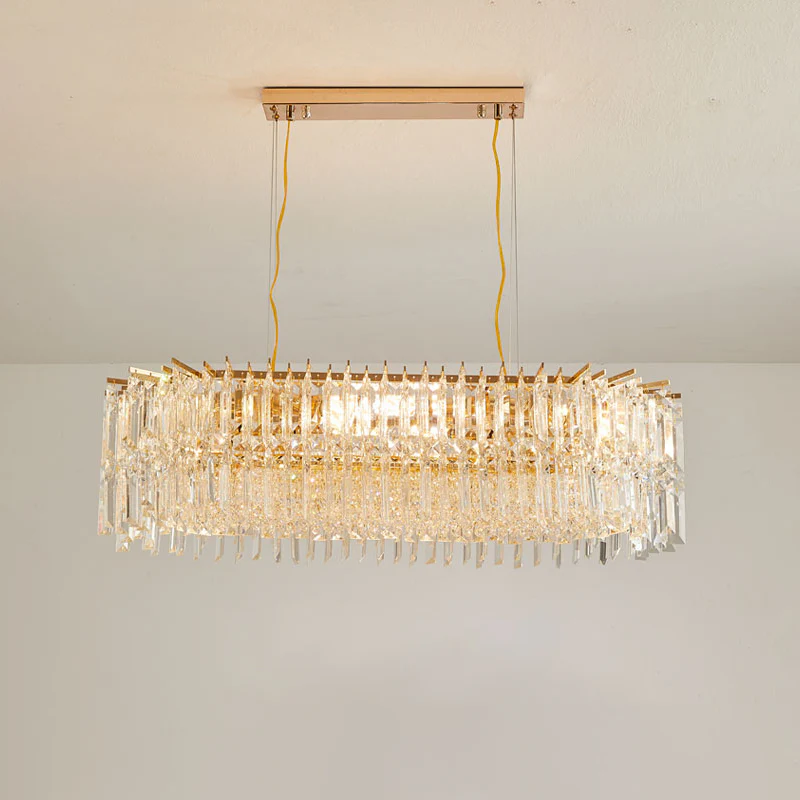 WOMO Linear Crystal Chandelier-WM2627 - Image 12