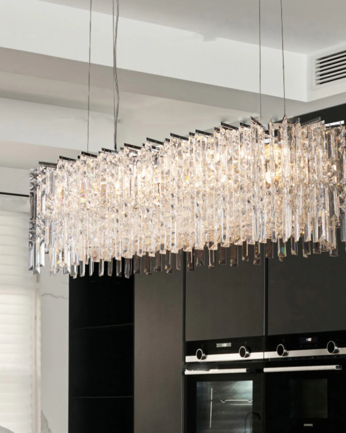 WOMO Linear Crystal Chandelier-WM2627 - Image 3