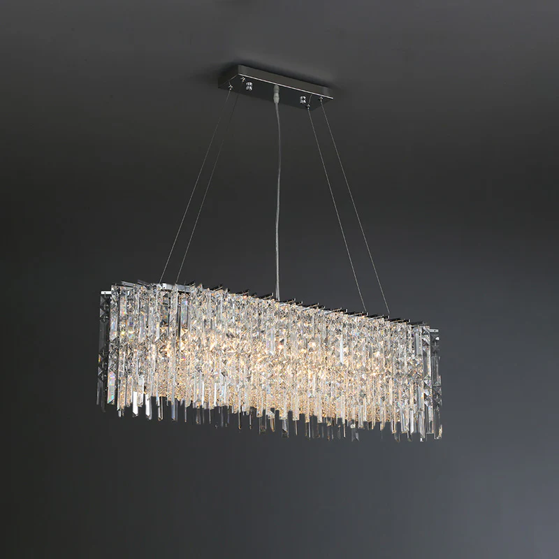 WOMO Linear Crystal Chandelier-WM2627 - Image 6