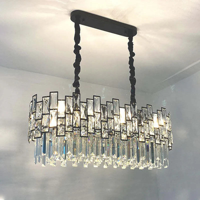 WOMO Oblong Crystal Chandelier-WM2783 - Image 11