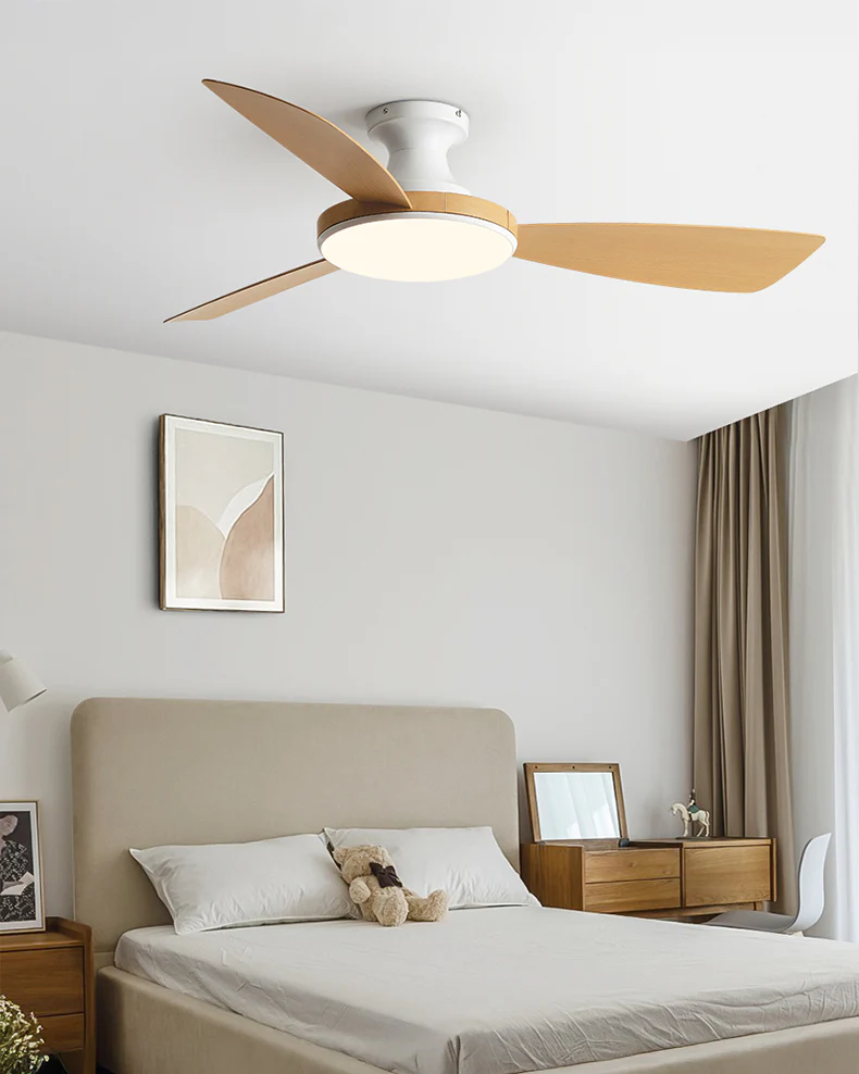 WOMO Modern Low Profile Ceiling Fan Lamp - WM5190 - Image 22