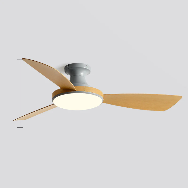 WOMO Modern Low Profile Ceiling Fan Lamp - WM5190 - Image 28