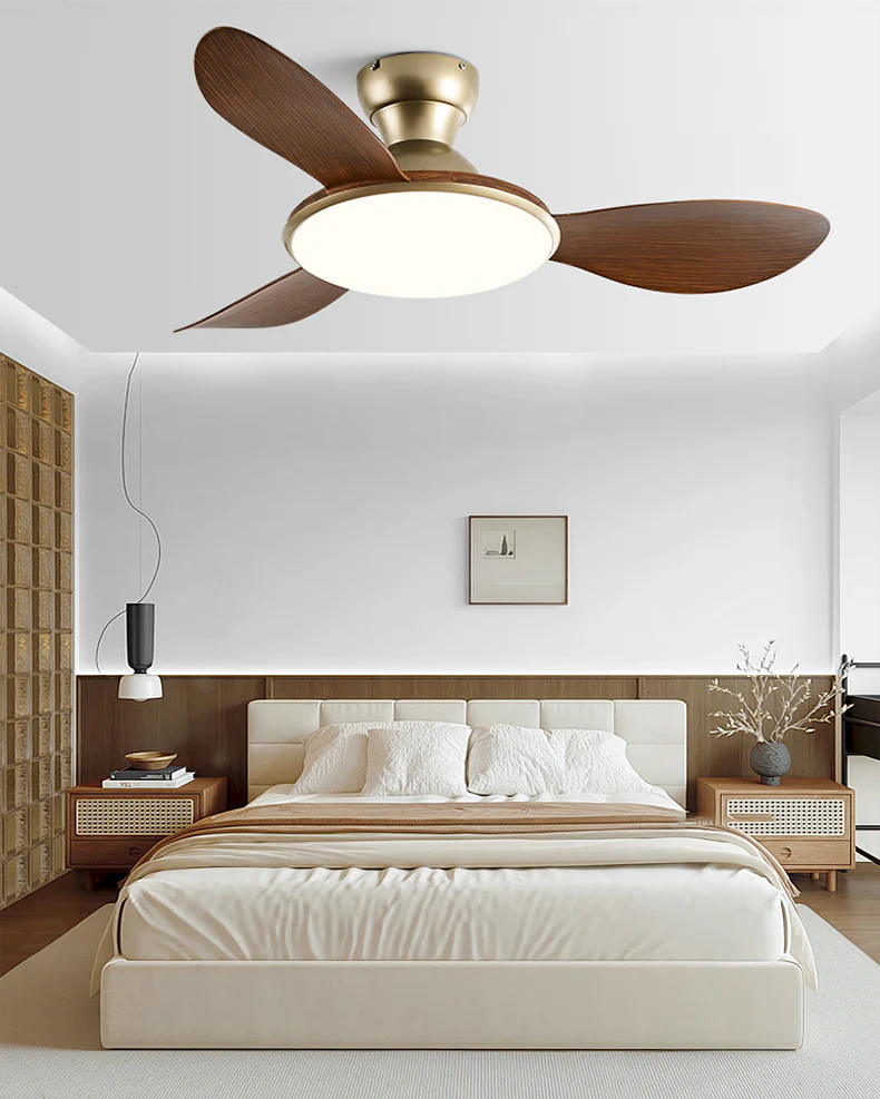 WOMO Low Profile Ceiling Fan with Bright Light - WM5155 - Image 7