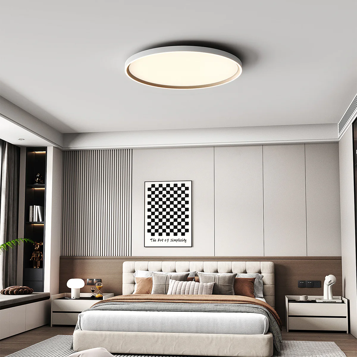 WOMO Low Profile Round Ceiling Light-WM1230 - Image 3