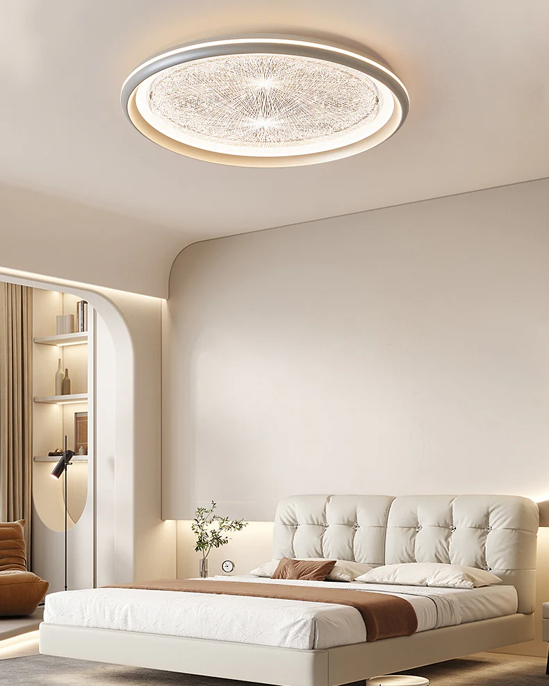 WOMO Low Profile Round Flush Mount Ceiling Light-WM1237 - Image 3