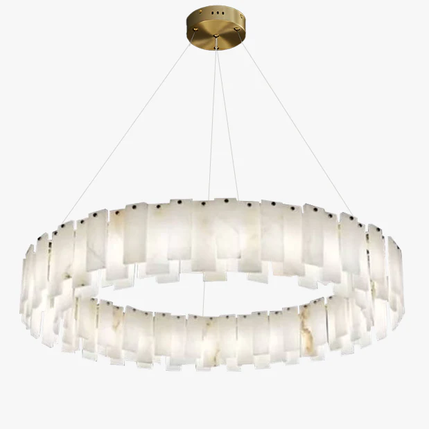 WOMO Luxury Alabaster Round Chandelier-WM2861 - Image 11