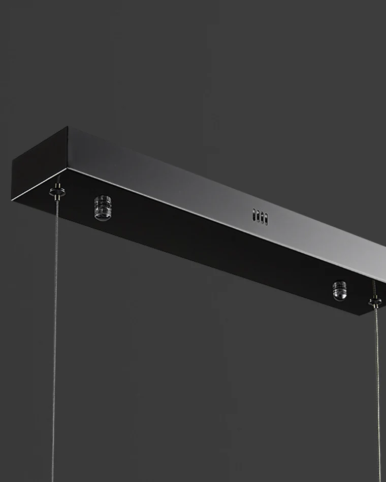WOMO Iceberg Black Gold Linear Chandelier-WM2184 - Image 23