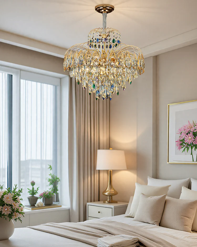 WOMO Luxury Crystal Chandelier-WM3023 - Image 6