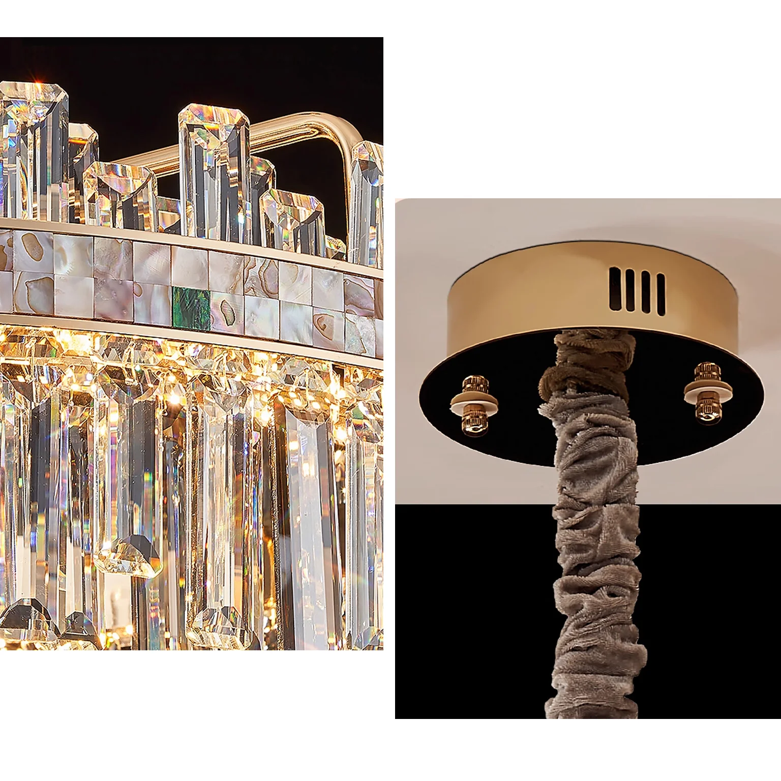 WOMO Luxury Crystal Chandelier-WM3036 - Image 8