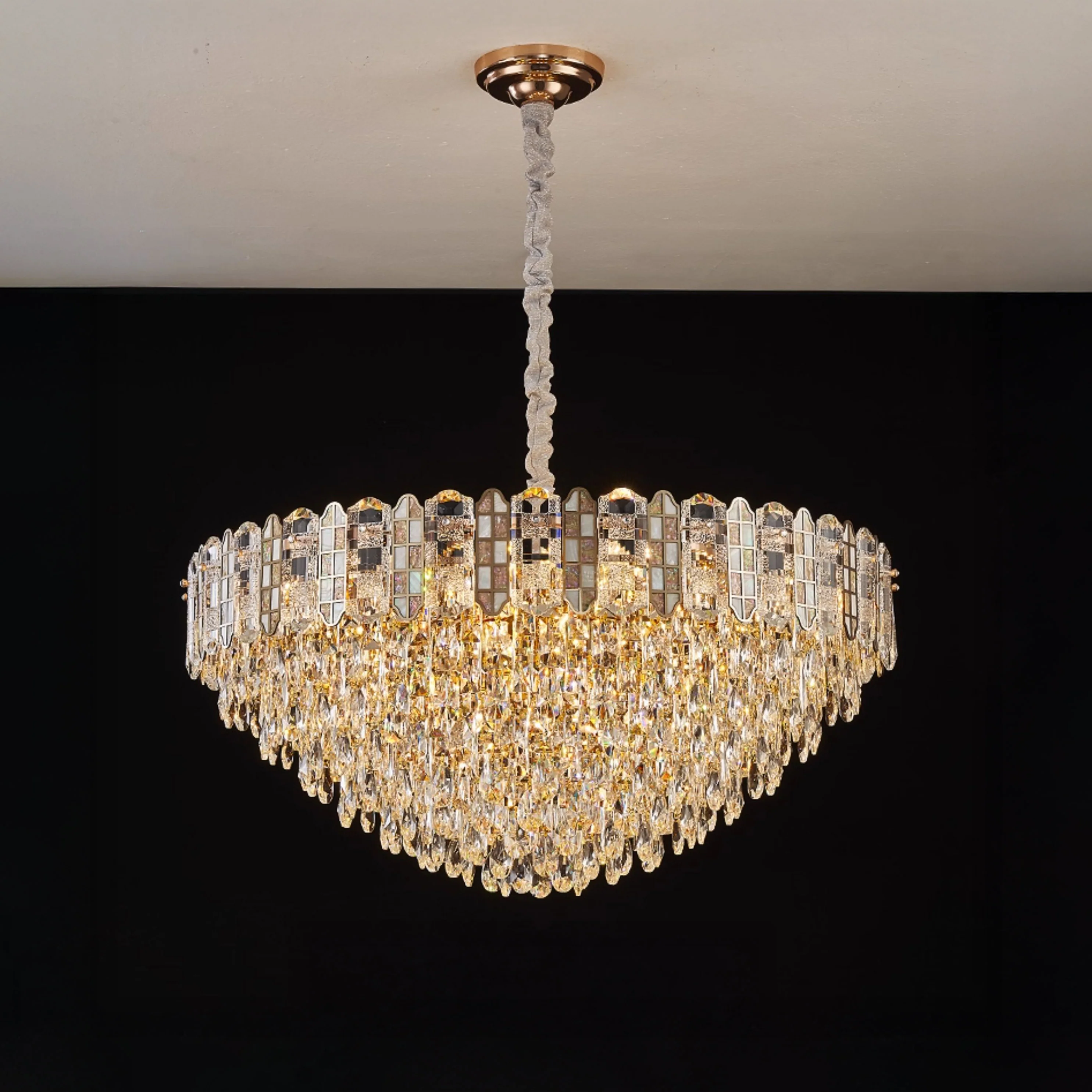 WOMO Luxury Crystal Chandelier-WM3037 - Image 10