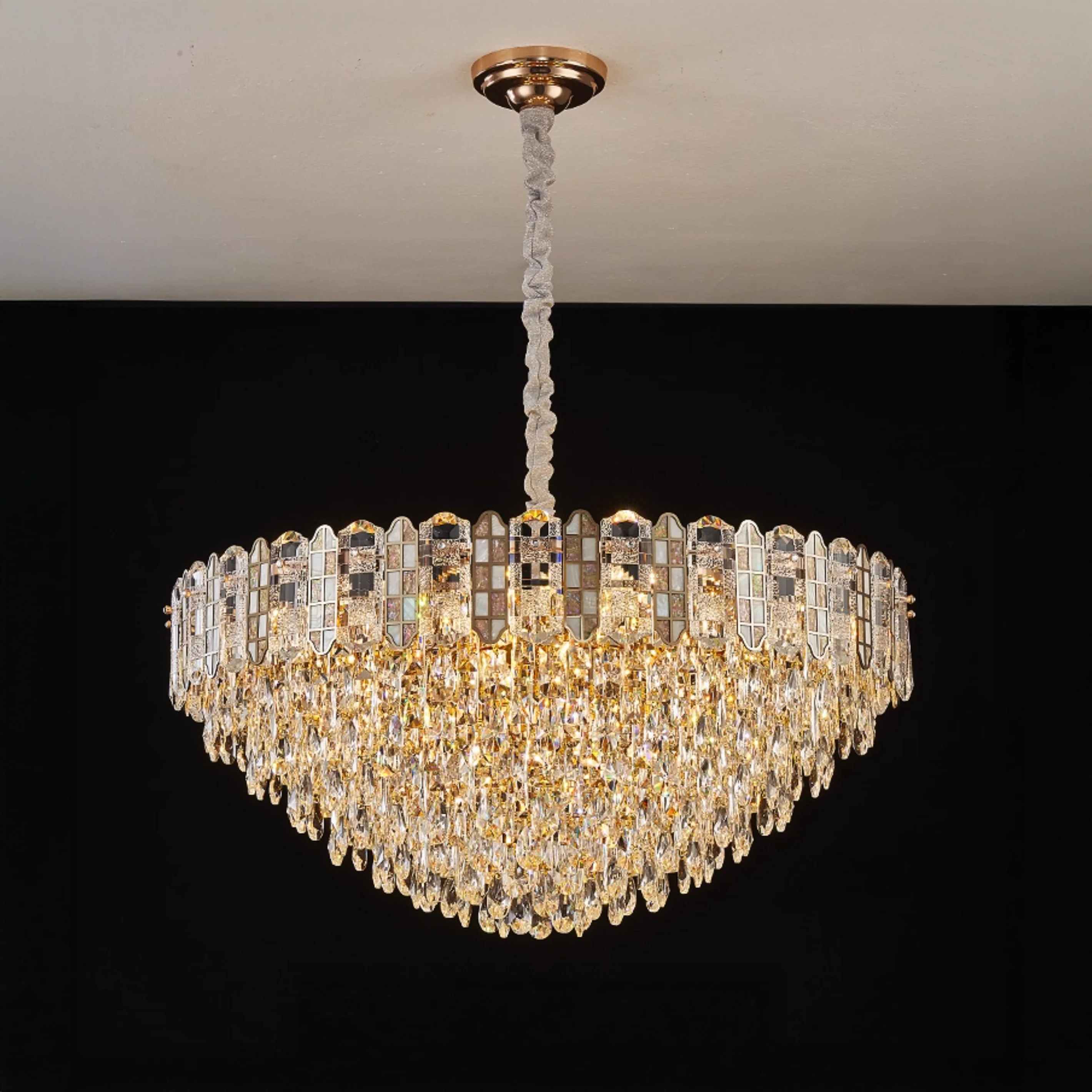WOMO Luxury Crystal Chandelier-WM3037 - Image 11