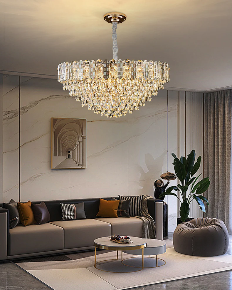 WOMO Luxury Crystal Chandelier-WM3037 - Image 2