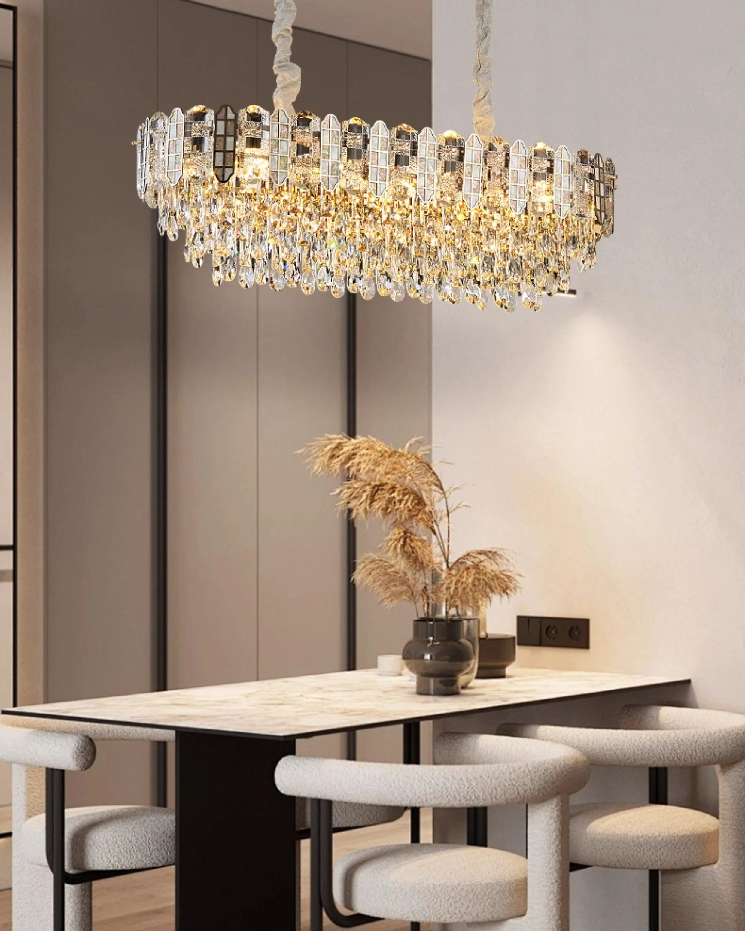 WOMO Luxury Crystal Chandelier-WM3037 - Image 4