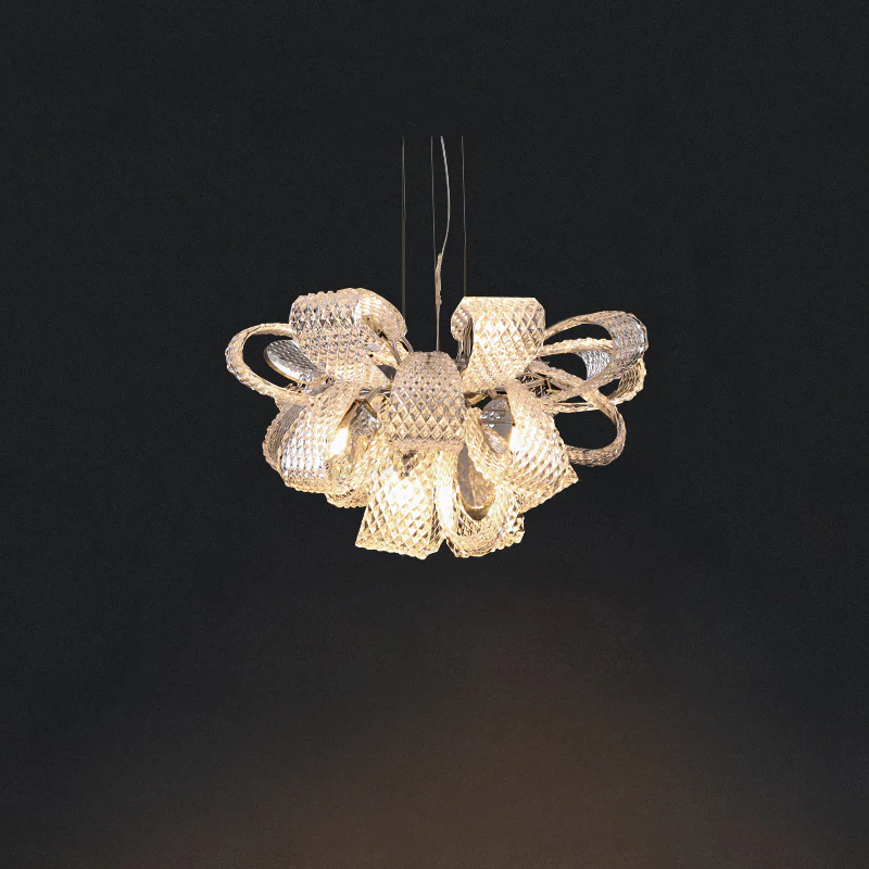 WOMO Luxury Glass Flower Chandelier-WM2995 - Image 10