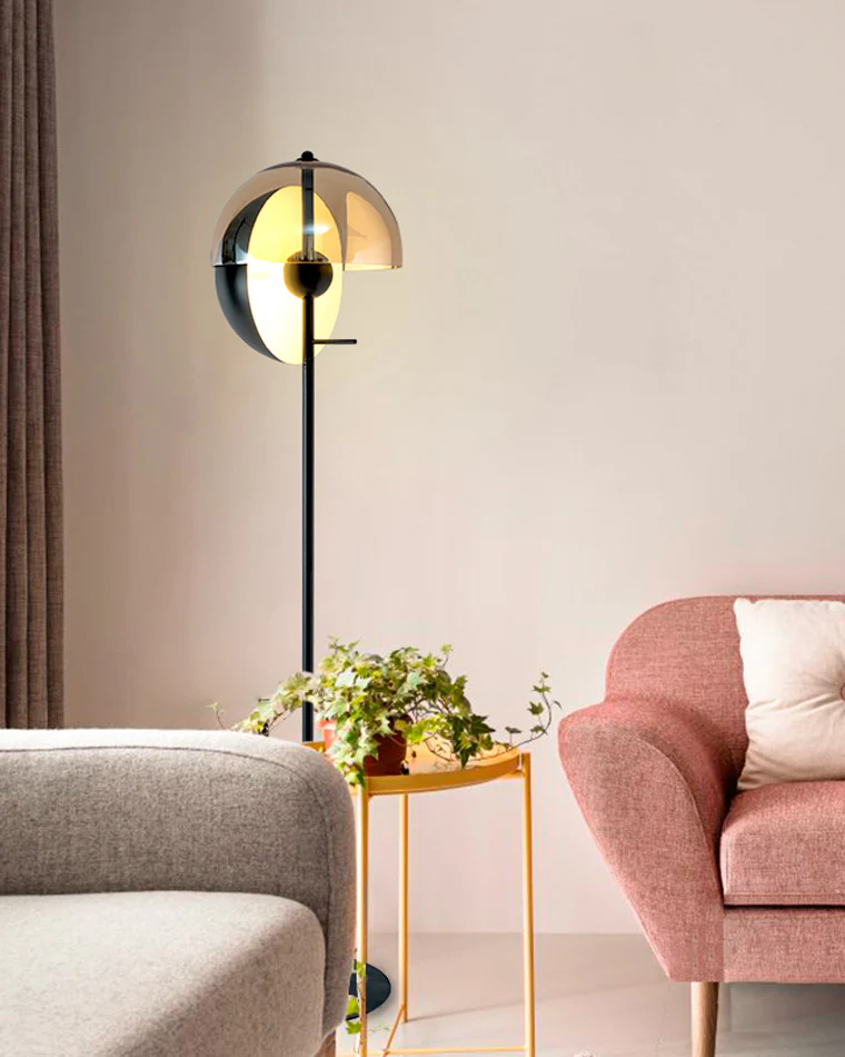 WOMO Half-spheres Floor Lamp-WM7030 - Image 9