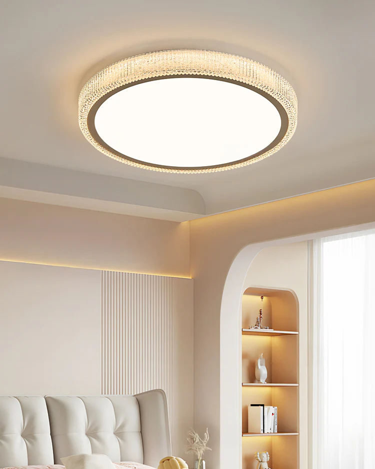 WOMO Luxury Round Flush Mount Ceiling Light-WM1236 - Image 4