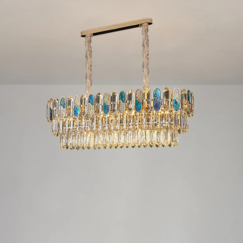 WOMO Luxury Shell Crystal Chandelier-WM3027 - Image 13