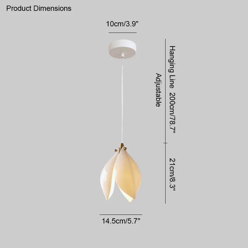WOMO Magnolia Staggered Pendant Light-WM2106b - Image 4
