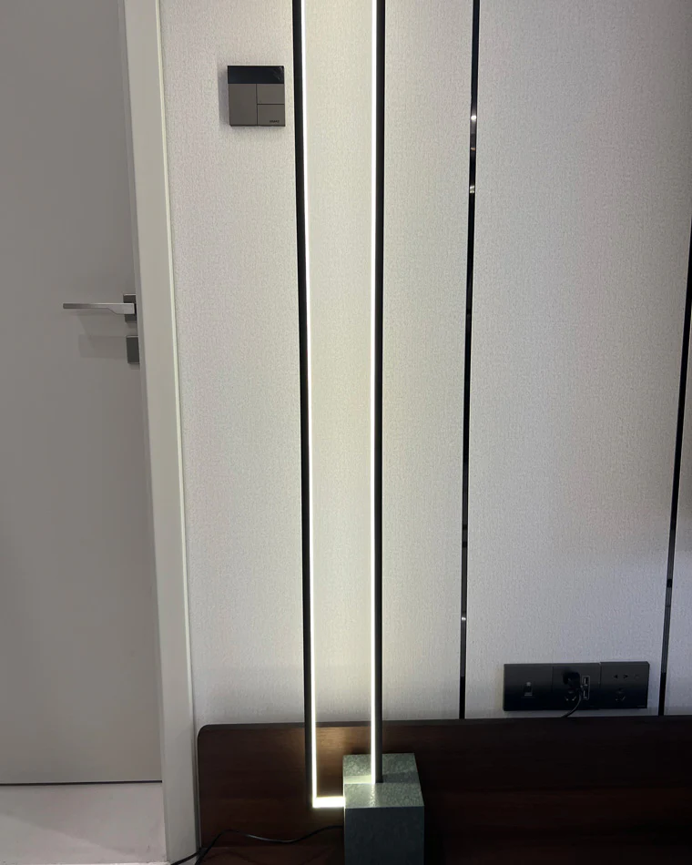 WOMO Rectangular LED Marble Floor Lamp-WM7039 - Image 10