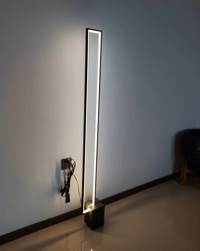 WOMO Rectangular LED Marble Floor Lamp-WM7039 - Image 11