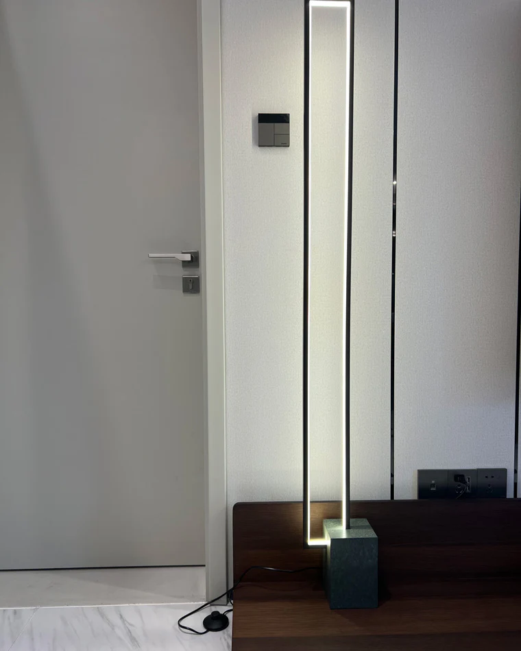 WOMO Rectangular LED Marble Floor Lamp-WM7039 - Image 12