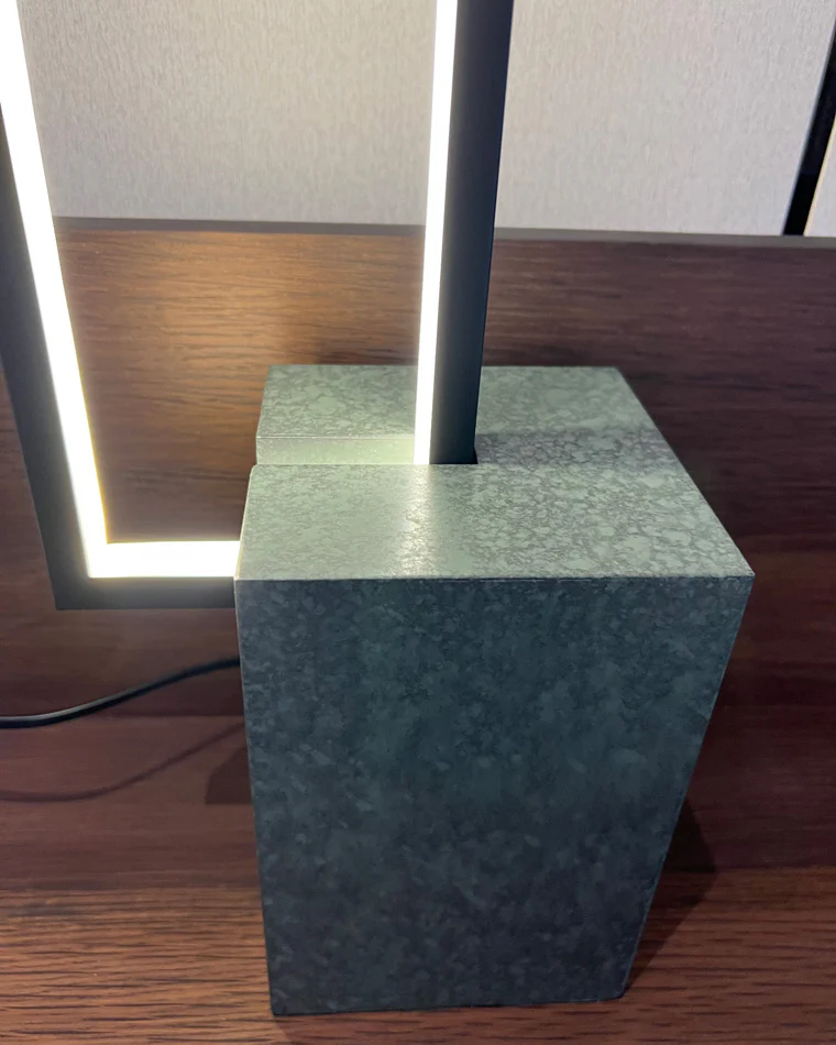 WOMO Rectangular LED Marble Floor Lamp-WM7039 - Image 7