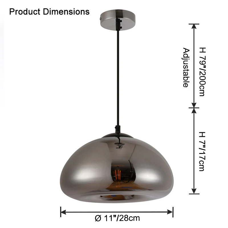 WOMO Melt Cone Pendant Light-WM2692 - Image 21