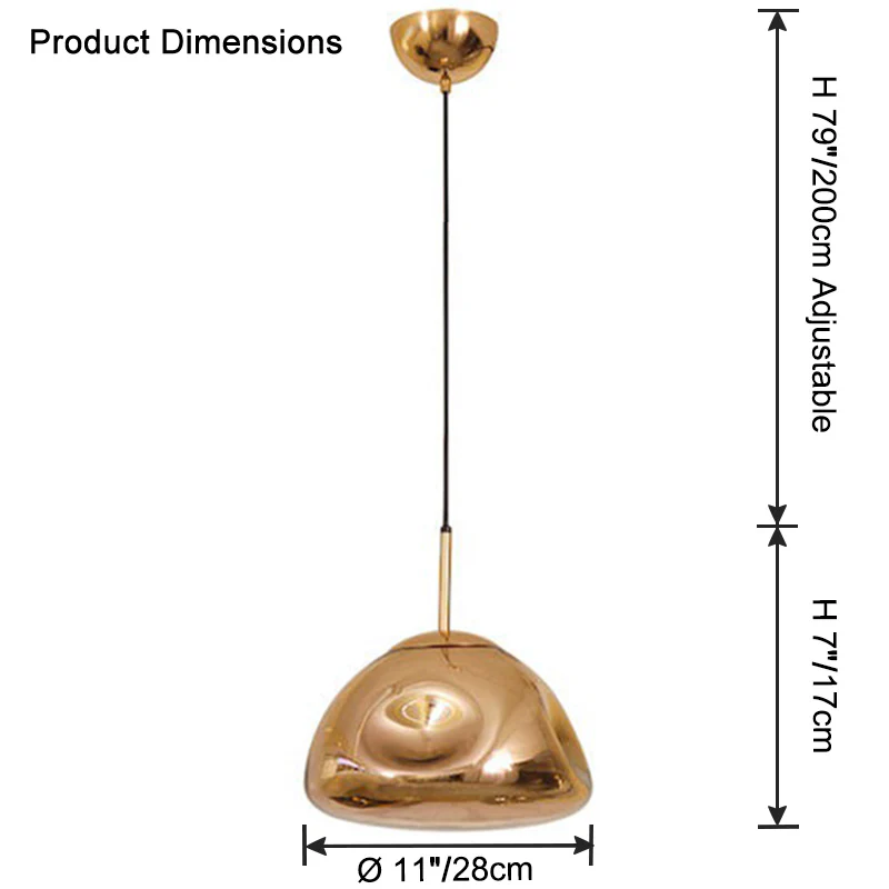 WOMO Melt Hanging Lava Pendant Light-WM2684 - Image 18