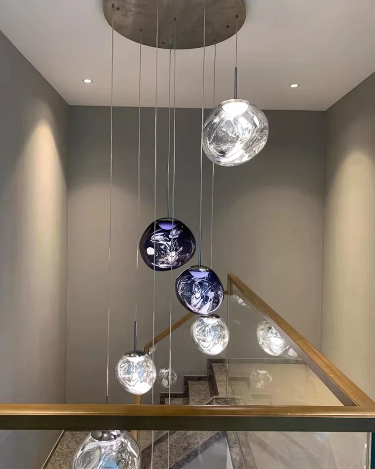 WOMO Melt Hanging Lava Large Pendant Light-WM2690 - Image 15